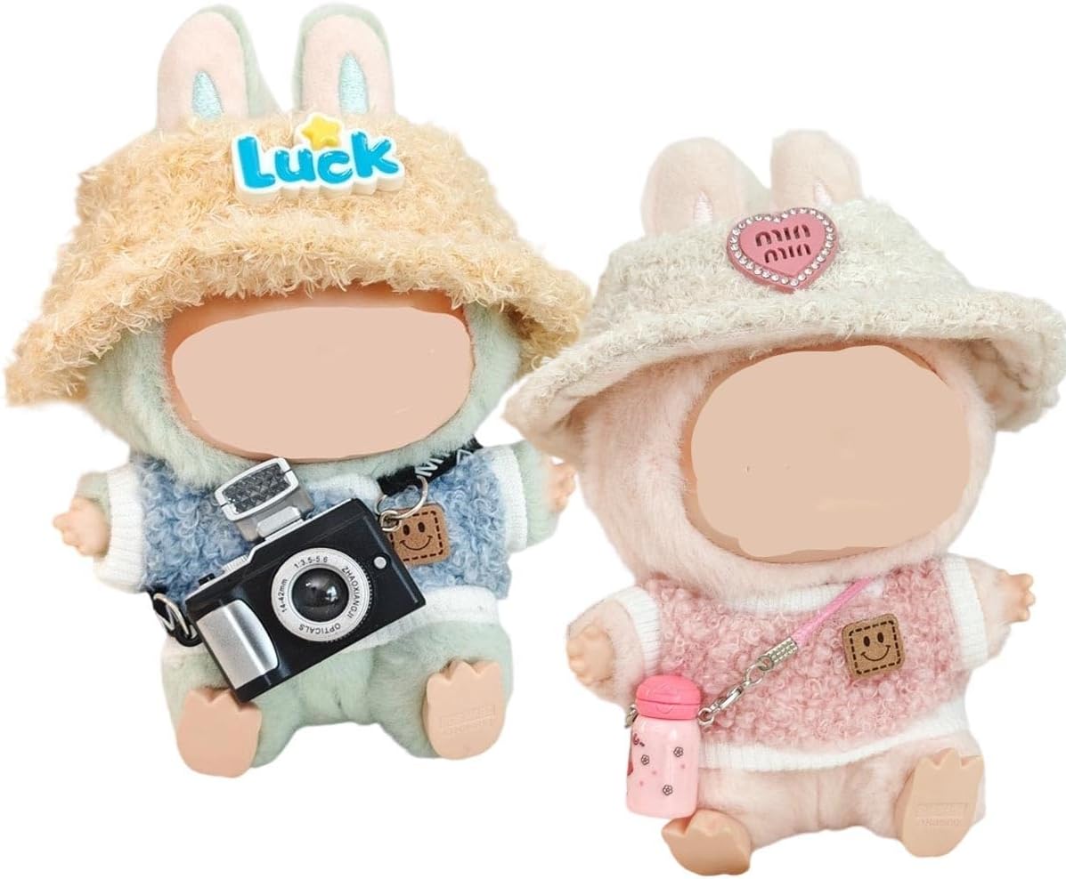 2 st eleganta outfits för 17 cm samlarfigur
