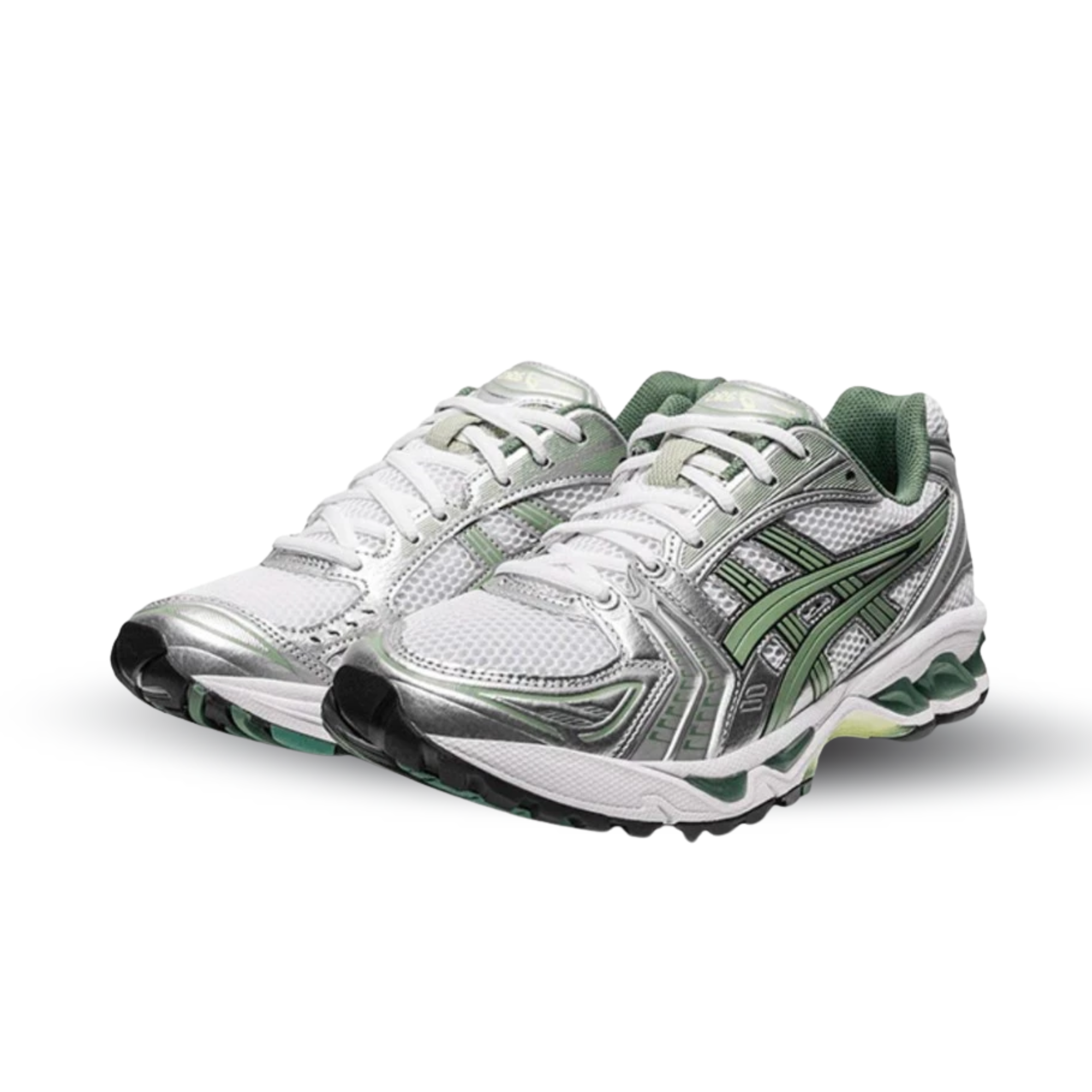 ASICS Gel-Kayano 14 White Pure Silver Slate Grey Sage