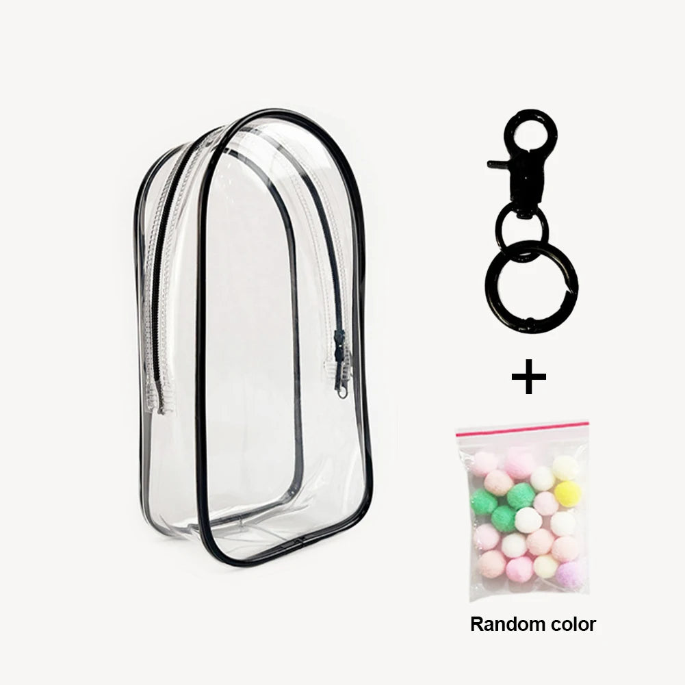 Skyddsväska för 17 cm samlarfigur – färgglad & transparent