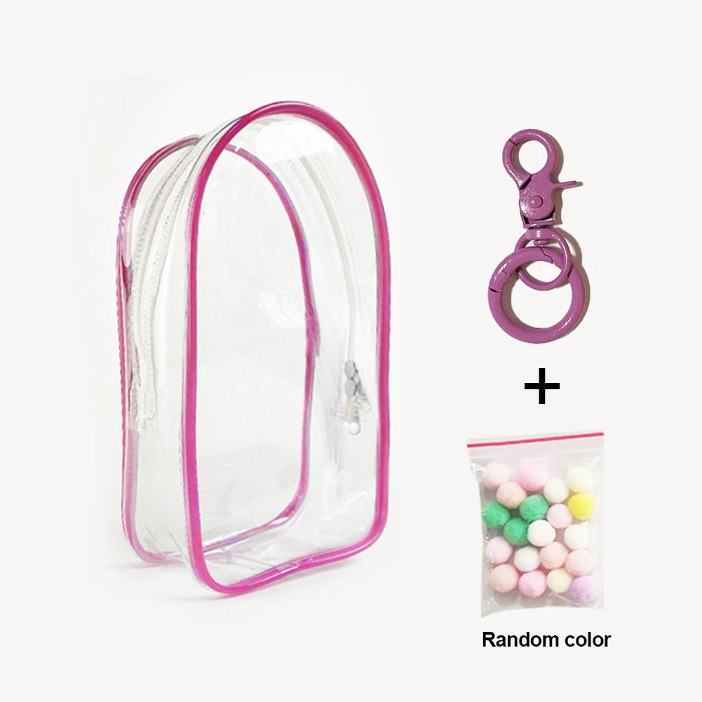 Skyddsväska för 17 cm samlarfigur – färgglad & transparent