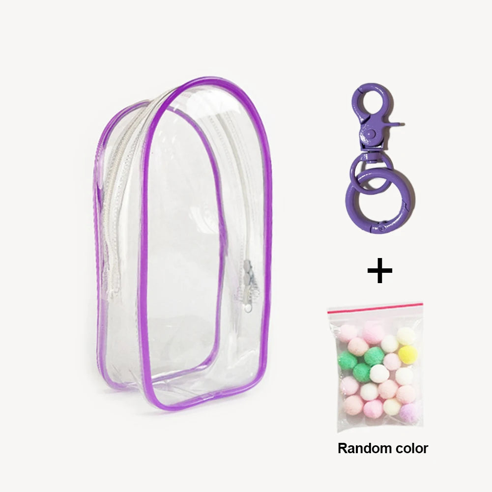 Skyddsväska för 17 cm samlarfigur – färgglad & transparent